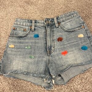 Lucky Brand pompom shorts